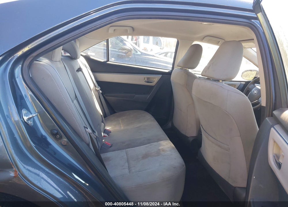 2016 TOYOTA COROLLA LE VIN: 2T1BURHEXGC565857