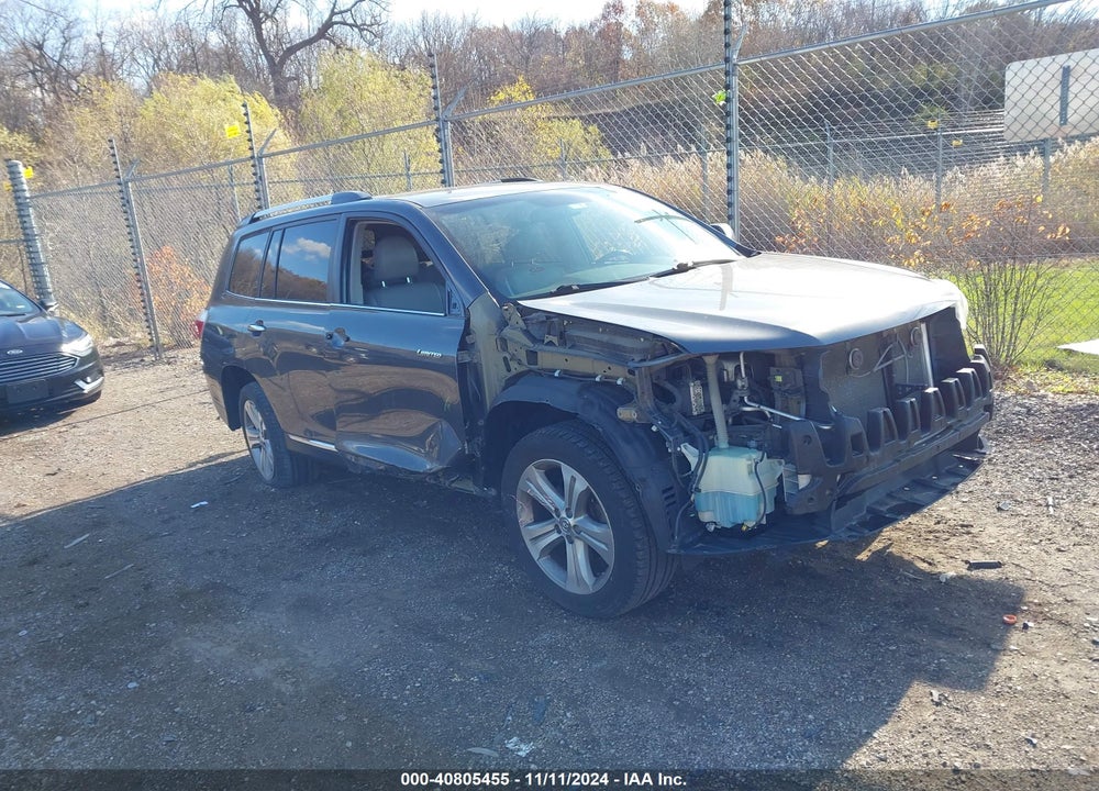 2013 TOYOTA HIGHLANDER LIMITED V6 VIN: 5TDDK3EHXDS211902