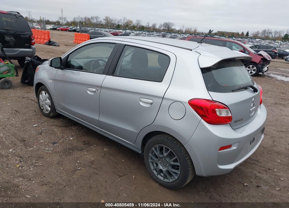 2017 MITSUBISHI MIRAGE ES VIN: ML32A3HJ1HH006751