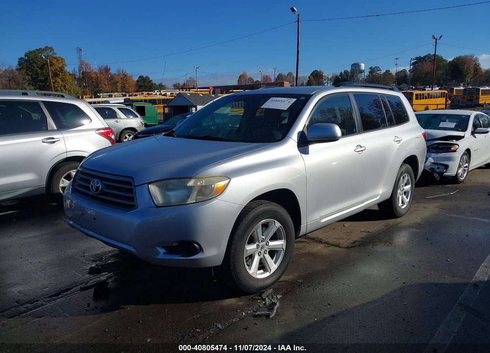 2009 TOYOTA HIGHLANDER VIN: JTEDA41A892002962