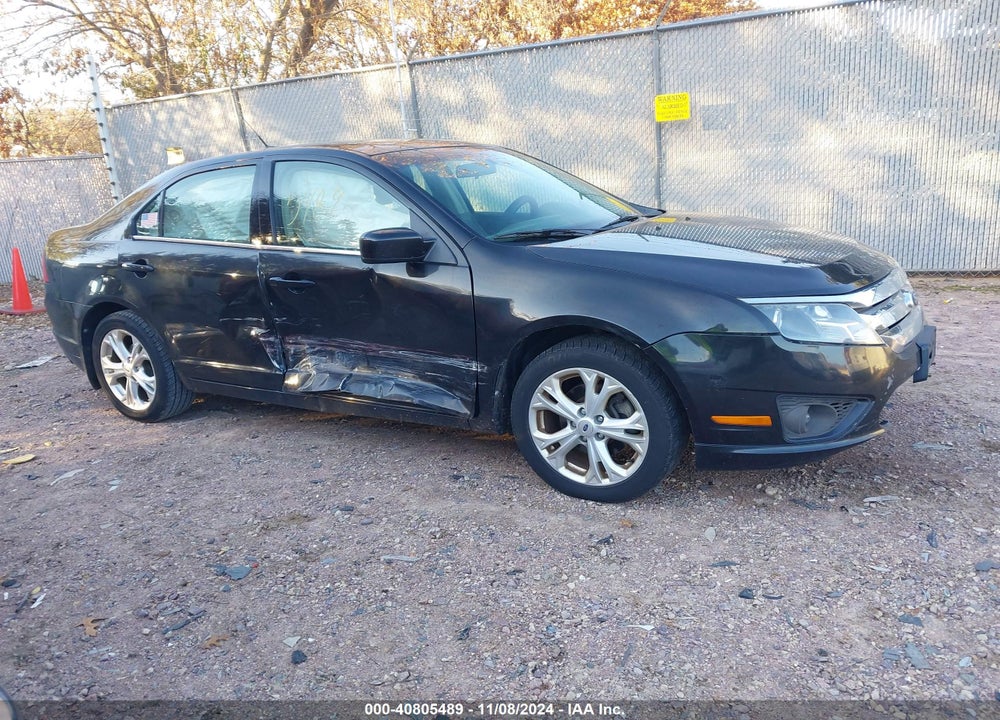 2012 FORD FUSION SE VIN: 3FAHP0HA4CR306091