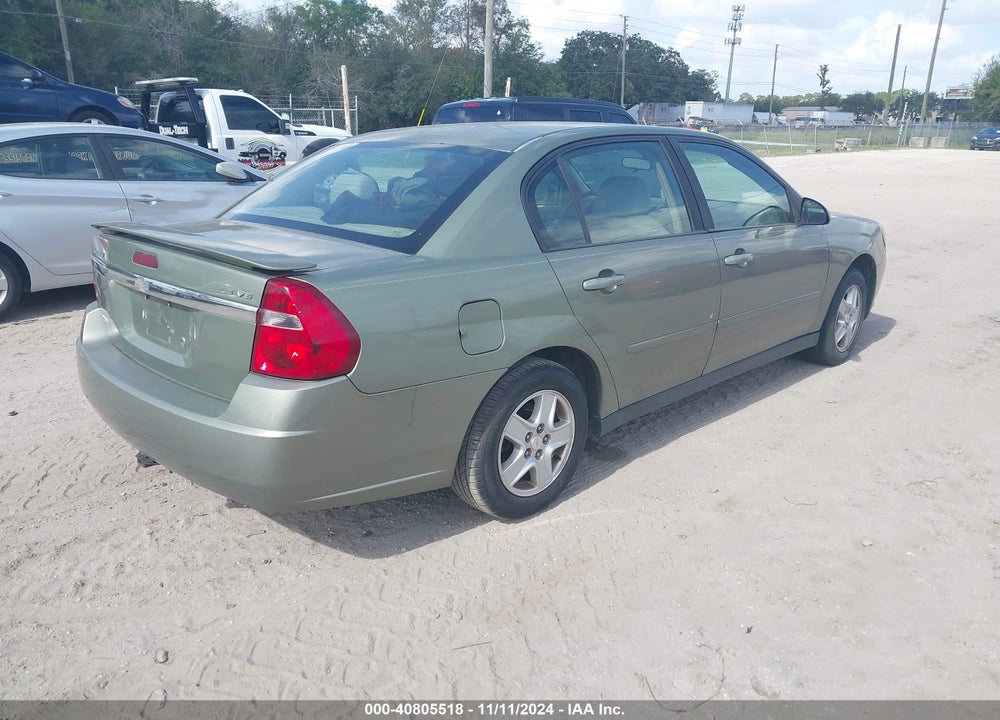 2005 CHEVROLET MALIBU LS VIN: 1G1ZT54825F108130