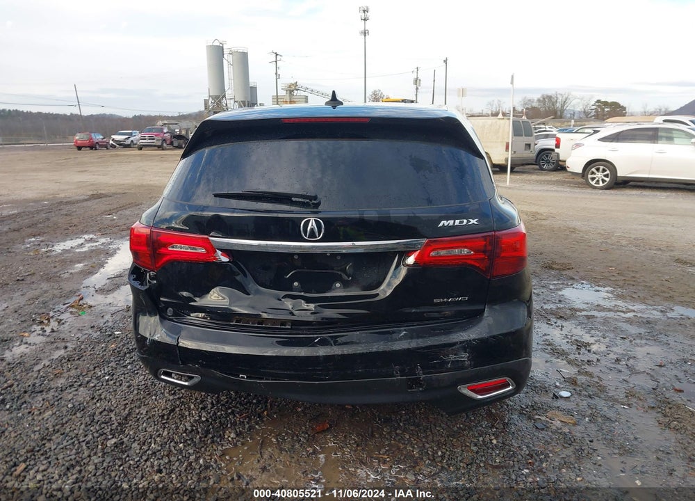 2014 ACURA MDX VIN: 5FRYD4H23EB031495