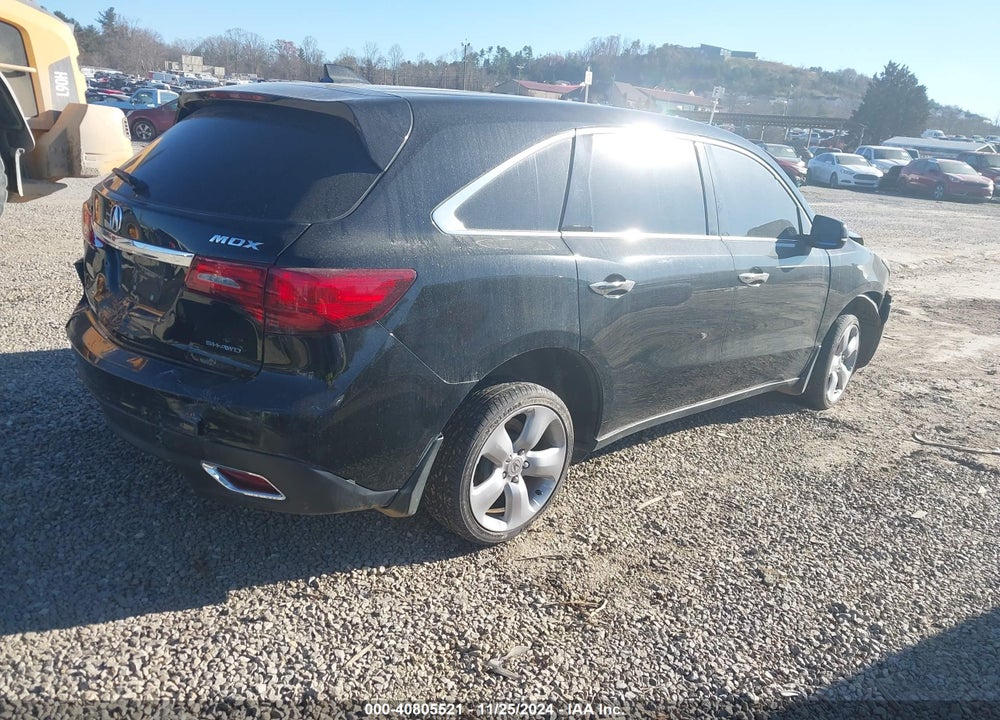 2014 ACURA MDX VIN: 5FRYD4H23EB031495