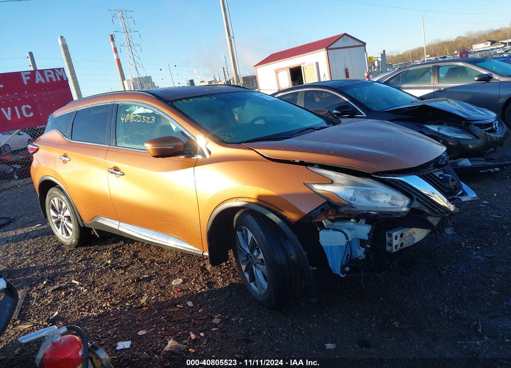 2015 NISSAN MURANO SV VIN: 5N1AZ2MH3FN256954