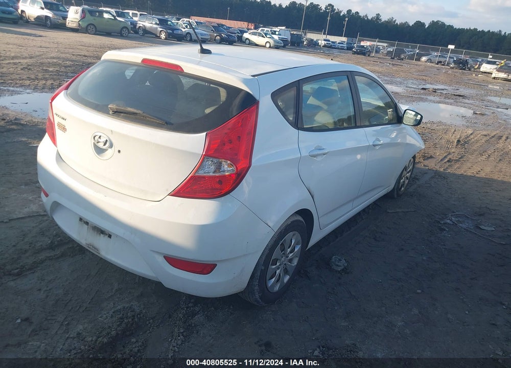 2016 HYUNDAI ACCENT SE VIN: KMHCT5AE1GU256206