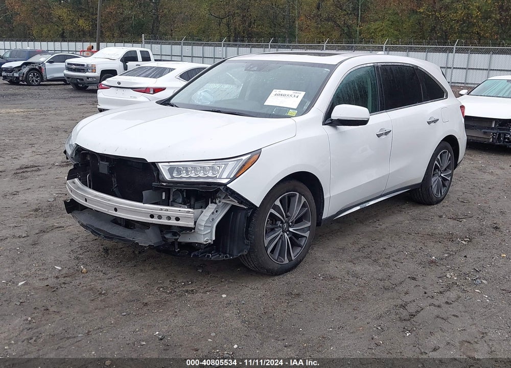 2020 ACURA MDX VIN: 5J8YD4H54LL042545