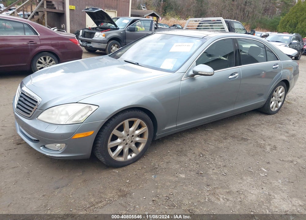 2007 MERCEDES-BENZ S 550 VIN: WDDNG86X07A140502