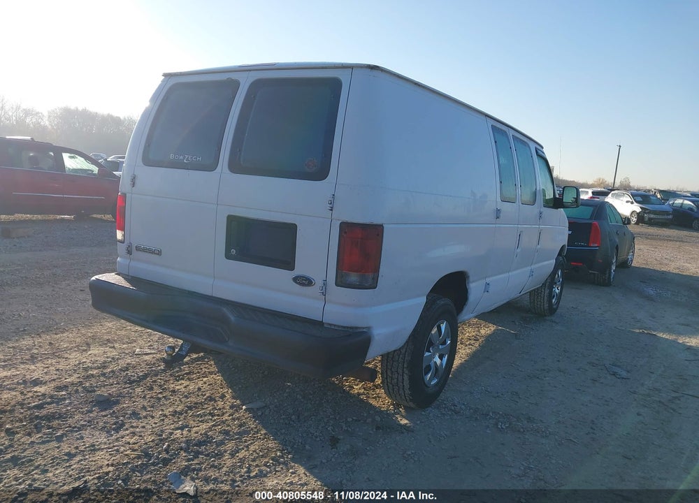 2006 FORD ECONOLINE E250 VAN VIN: 1FTNE24LX6DB37861