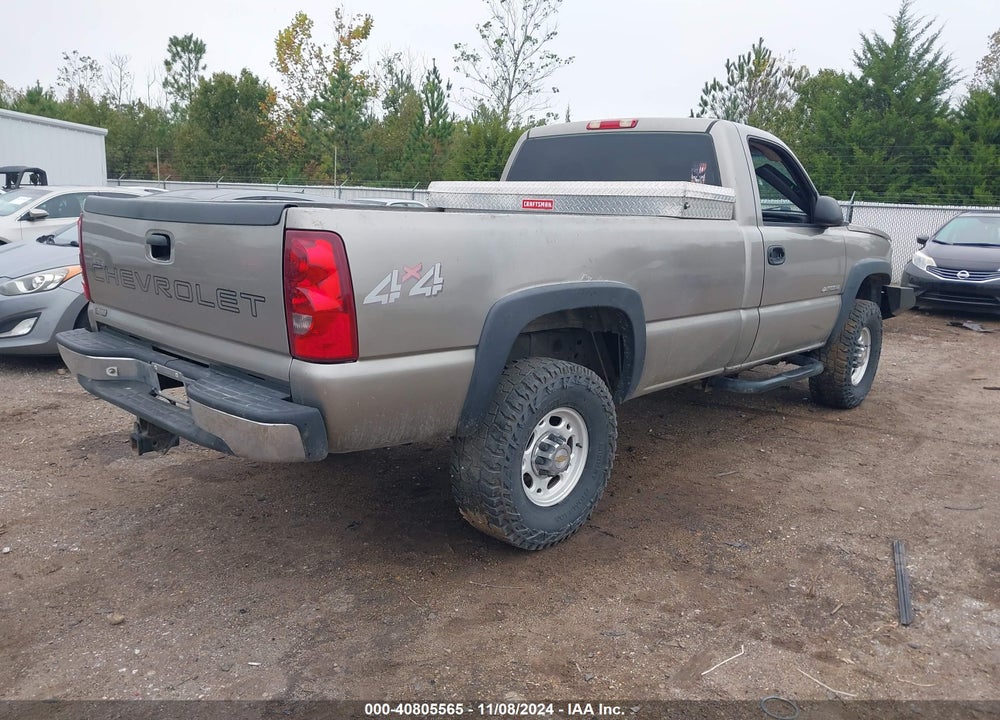 2003 CHEVROLET SILVERADO 2500HD WORK TRUCK VIN: 1GCHK24U33E363776