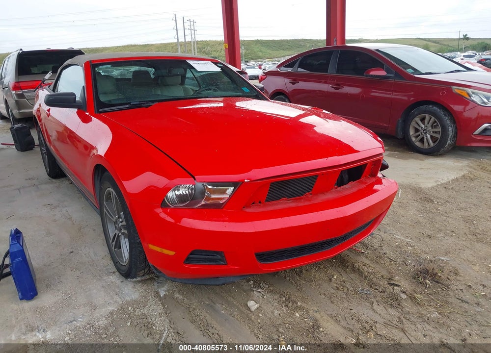 2011 FORD MUSTANG V6 PREMIUM VIN: 1ZVBP8EM2B5120402