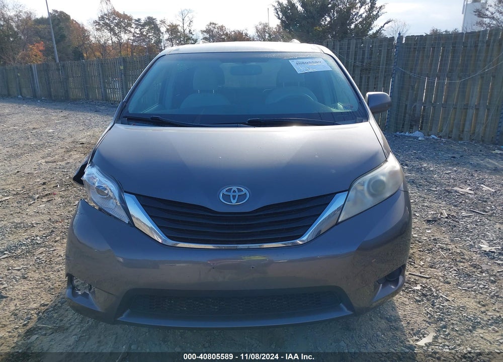 2011 TOYOTA SIENNA LE V6 VIN: 5TDKK3DC1BS146559