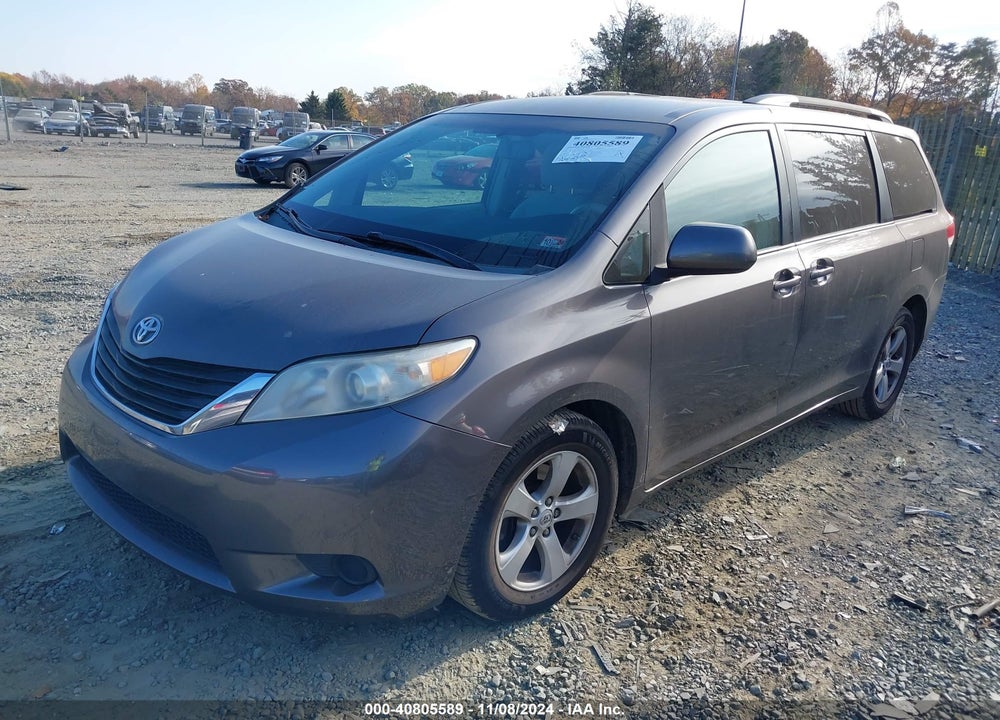 2011 TOYOTA SIENNA LE V6 VIN: 5TDKK3DC1BS146559
