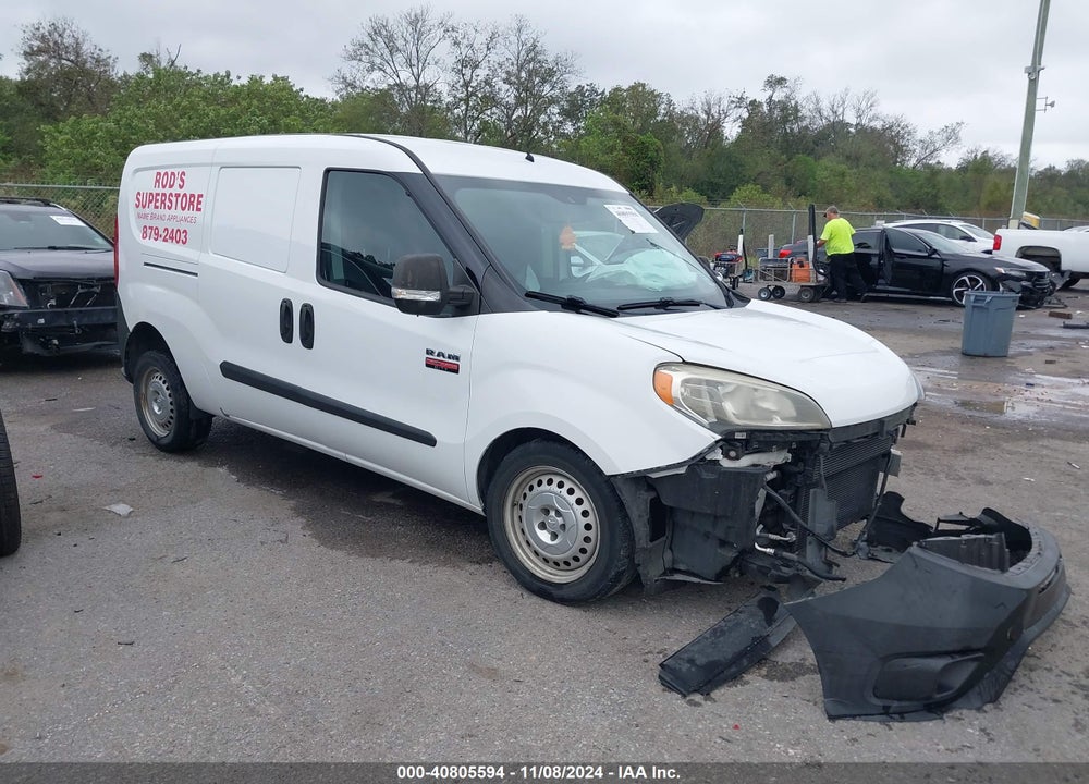 2017 RAM PROMASTER CITY TRADESMAN VIN: ZFBERFAB4H6D57002