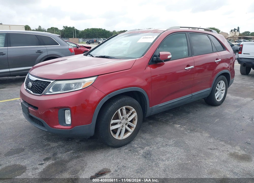 2015 KIA SORENTO LX VIN: 5XYKT3A63FG567116