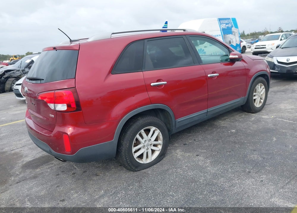 2015 KIA SORENTO LX VIN: 5XYKT3A63FG567116
