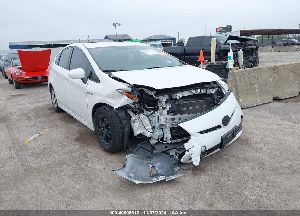 2013 TOYOTA PRIUS THREE VIN: JTDKN3DU1D5627341