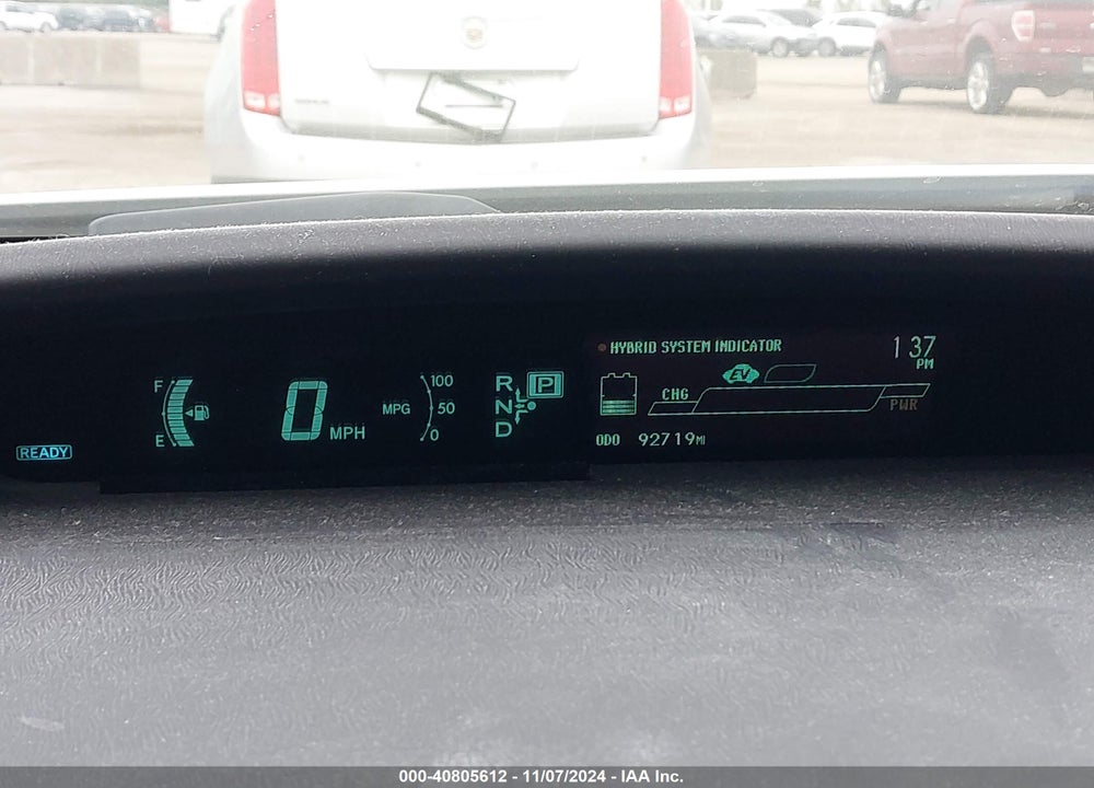 2013 TOYOTA PRIUS THREE VIN: JTDKN3DU1D5627341