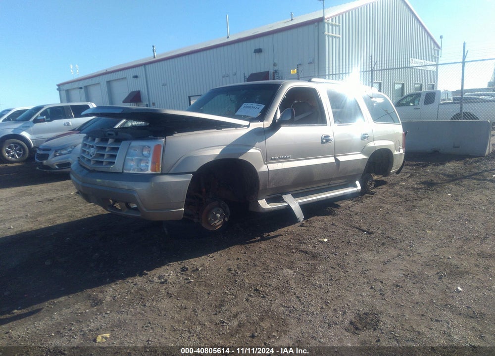 2002 CADILLAC ESCALADE LUXURY VIN: 1GYEK63N12R103656