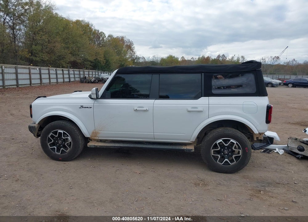 2022 FORD BRONCO VIN: 1FMDE5BH5NLA84692