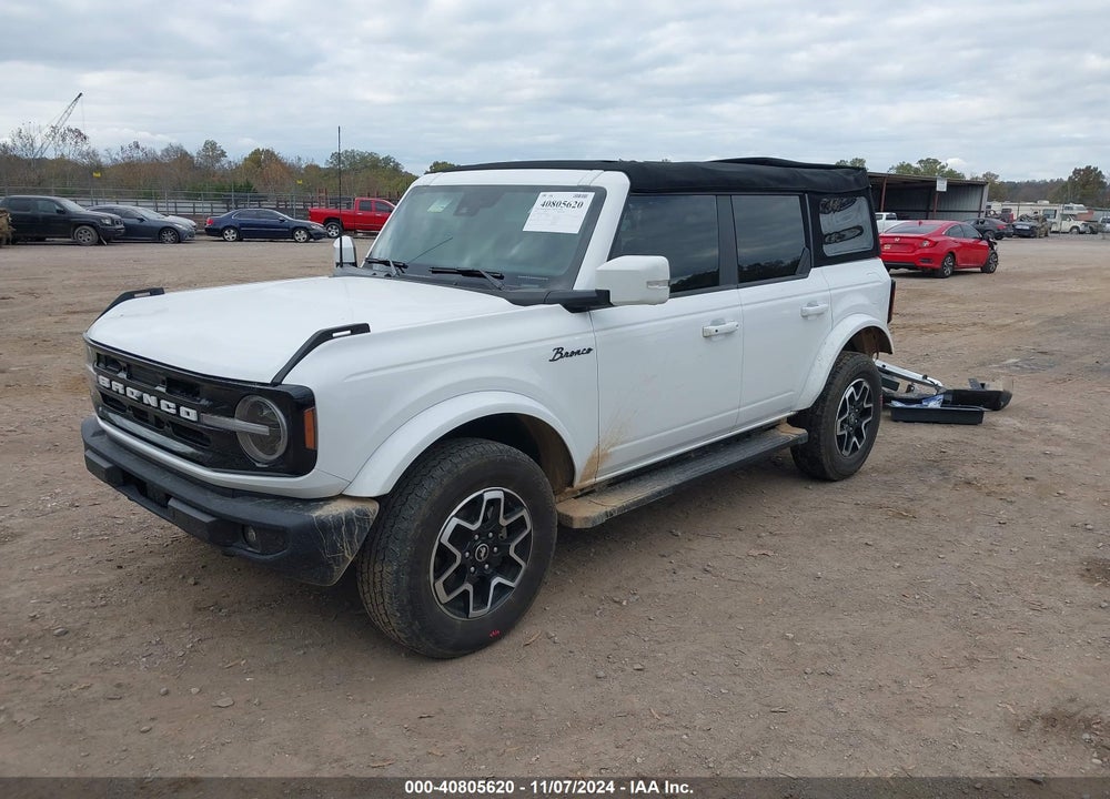 2022 FORD BRONCO VIN: 1FMDE5BH5NLA84692