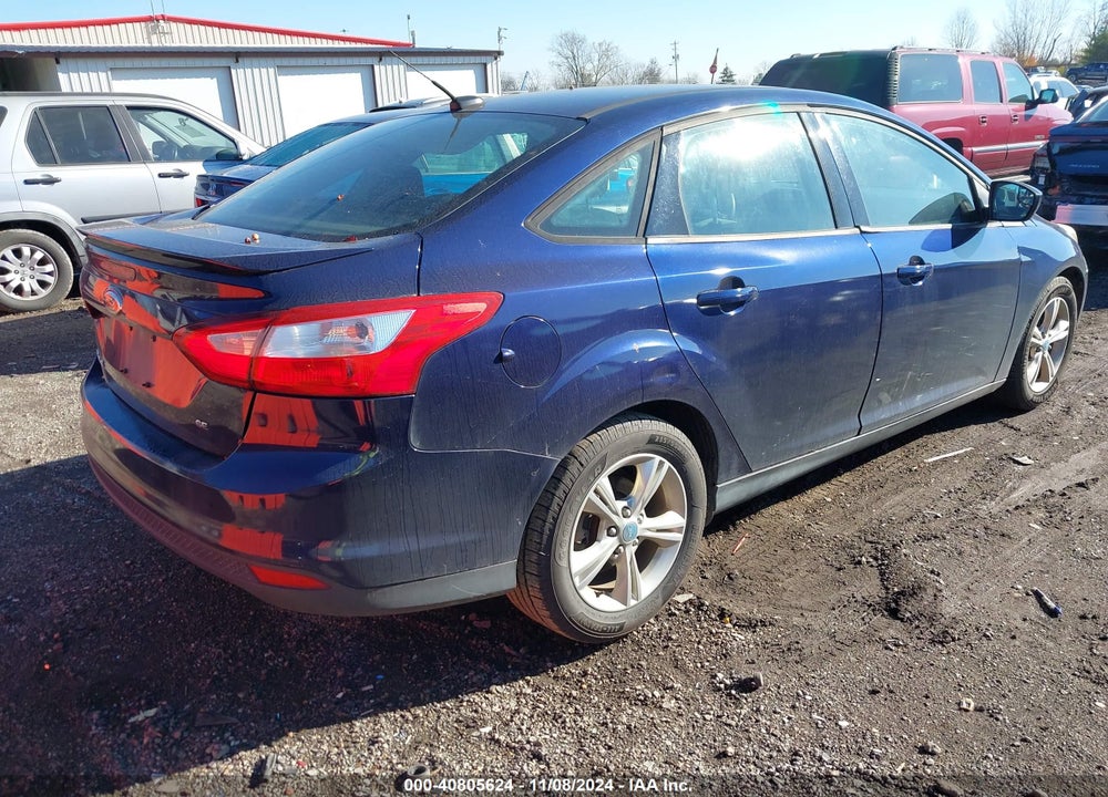 2012 FORD FOCUS SE VIN: 1FAHP3F2XCL160887