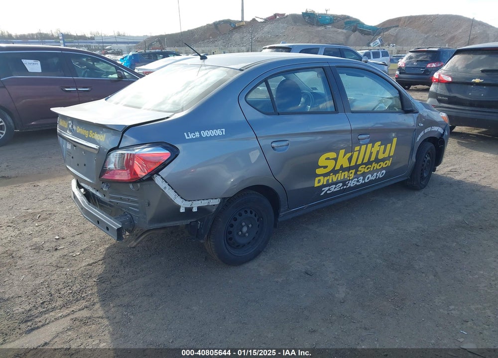 2022 MITSUBISHI MIRAGE G4 ES VIN: ML32FUFJ9NHF06732