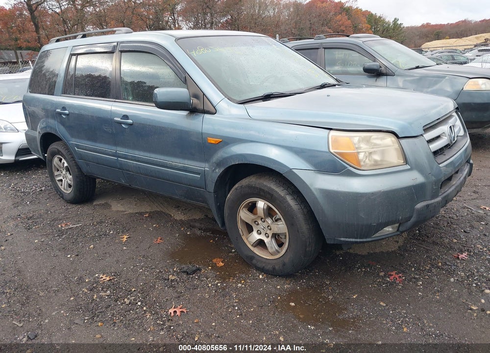 2007 HONDA PILOT EX VIN: 2HKYF18417H531641
