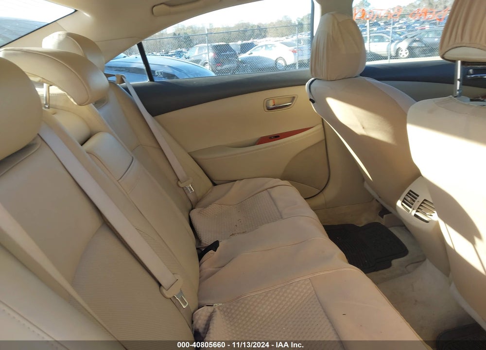 2007 LEXUS ES 350 VIN: JTHBJ46G272076169
