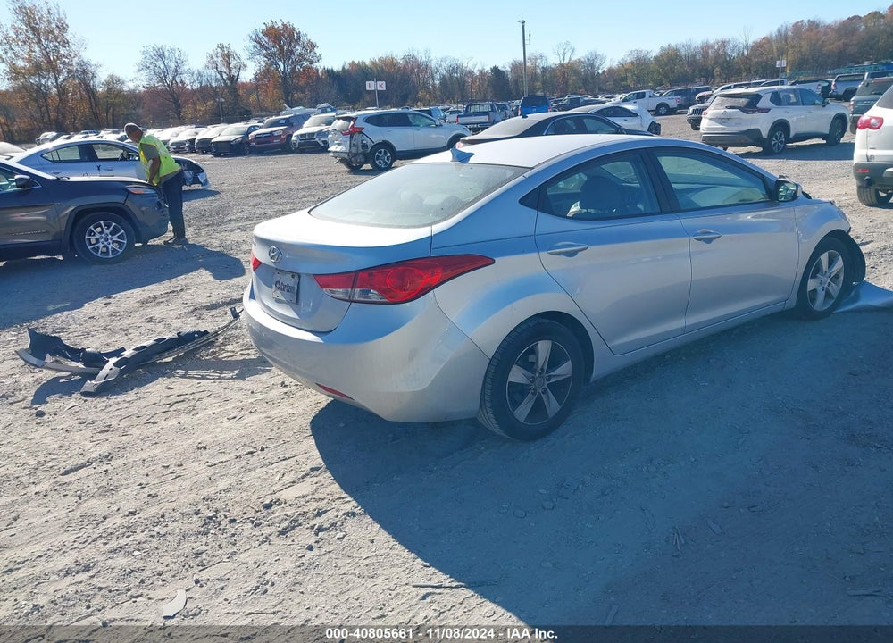 2013 HYUNDAI ELANTRA GLS VIN: 5NPDH4AE1DH321811