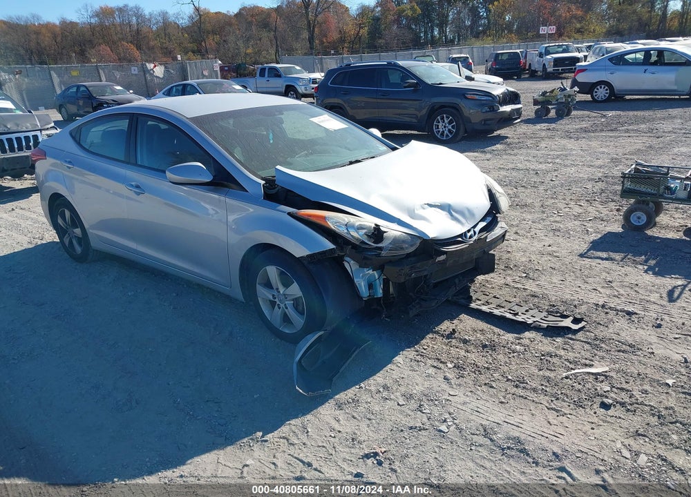 2013 HYUNDAI ELANTRA GLS VIN: 5NPDH4AE1DH321811