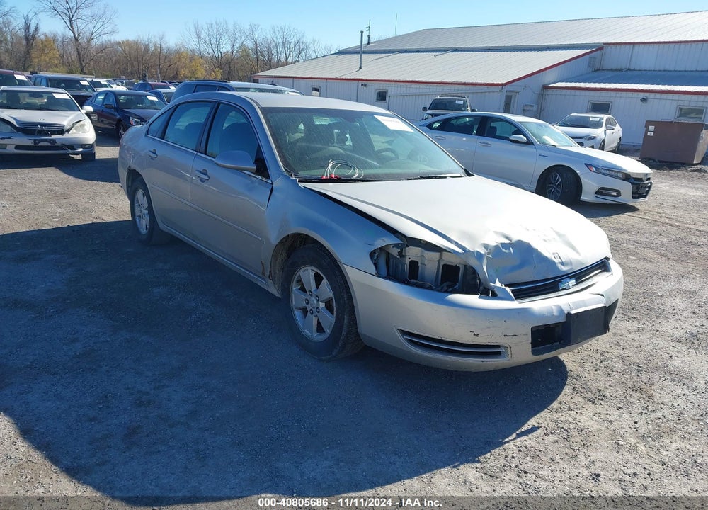 2008 CHEVROLET IMPALA LT VIN: 2G1WT55N389117147