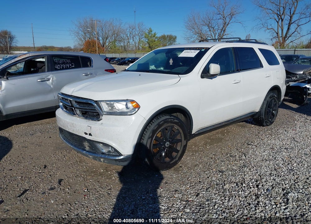 2019 DODGE DURANGO SXT AWD VIN: 1C4RDJAG8KC651195