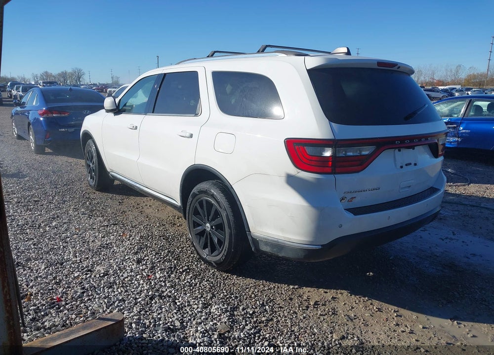 2019 DODGE DURANGO SXT AWD VIN: 1C4RDJAG8KC651195