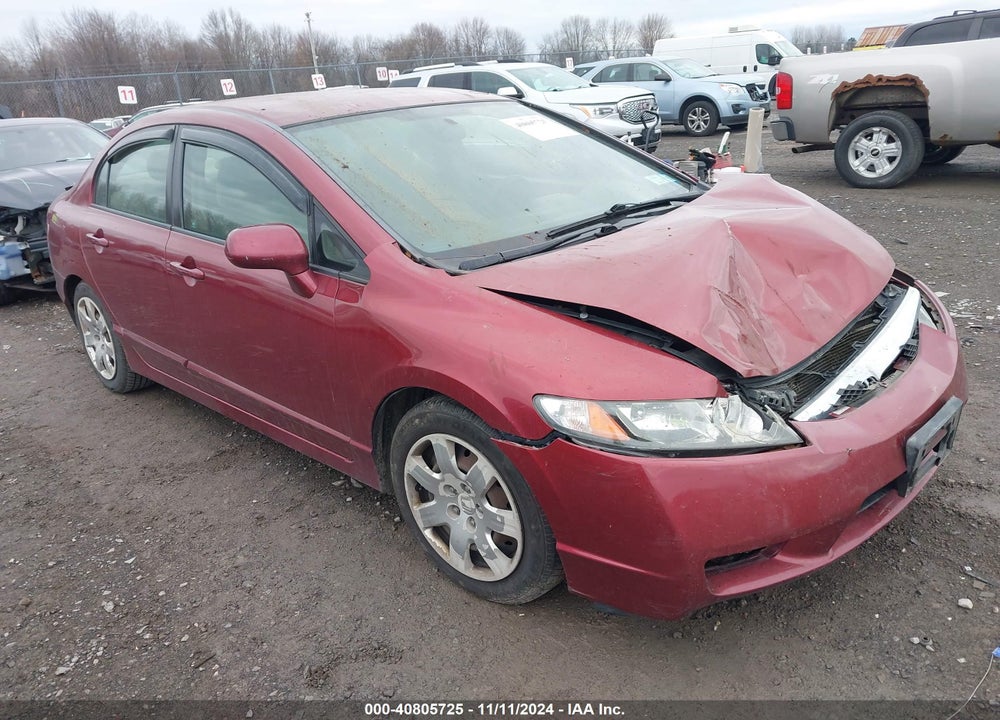 2011 HONDA CIVIC VIN: 2HGFA1F59BH536218