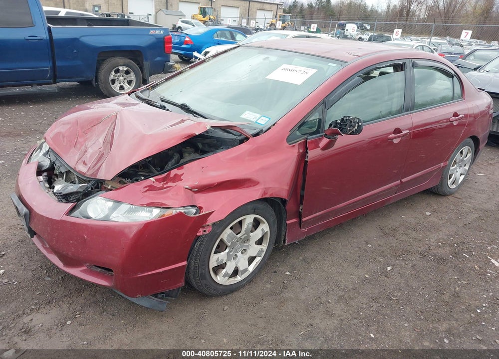 2011 HONDA CIVIC VIN: 2HGFA1F59BH536218
