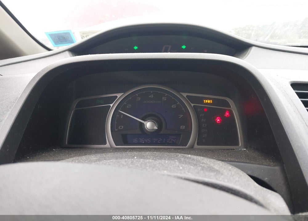 2011 HONDA CIVIC VIN: 2HGFA1F59BH536218