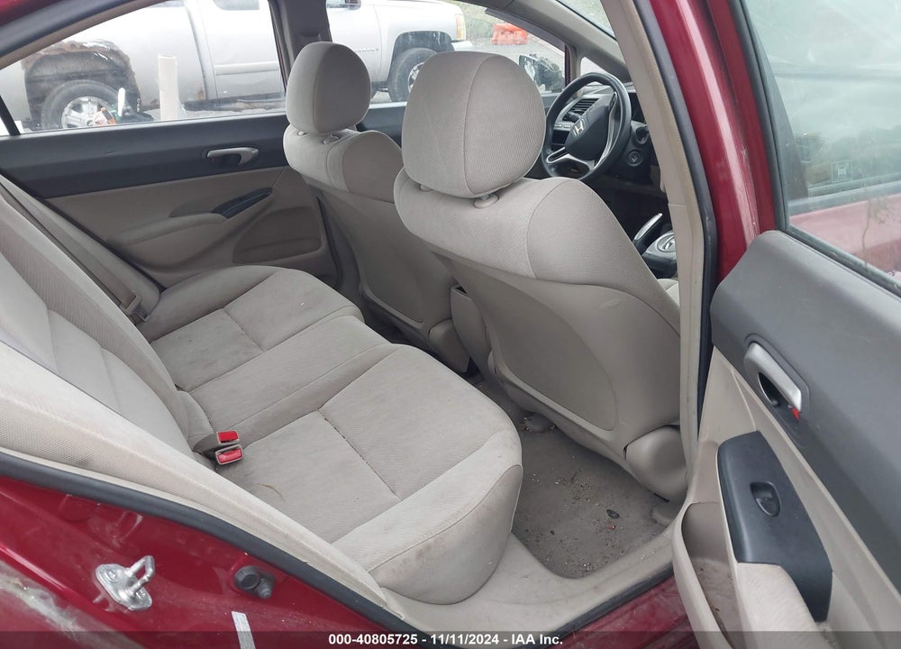 2011 HONDA CIVIC VIN: 2HGFA1F59BH536218