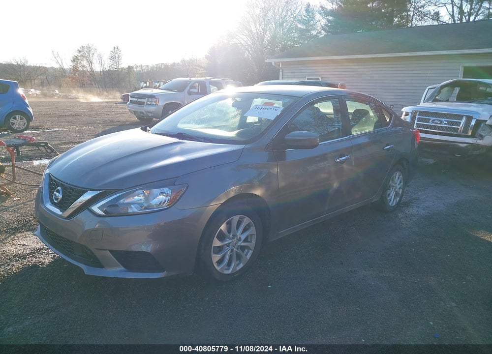 2019 NISSAN SENTRA SV VIN: 3N1AB7AP6KY261745