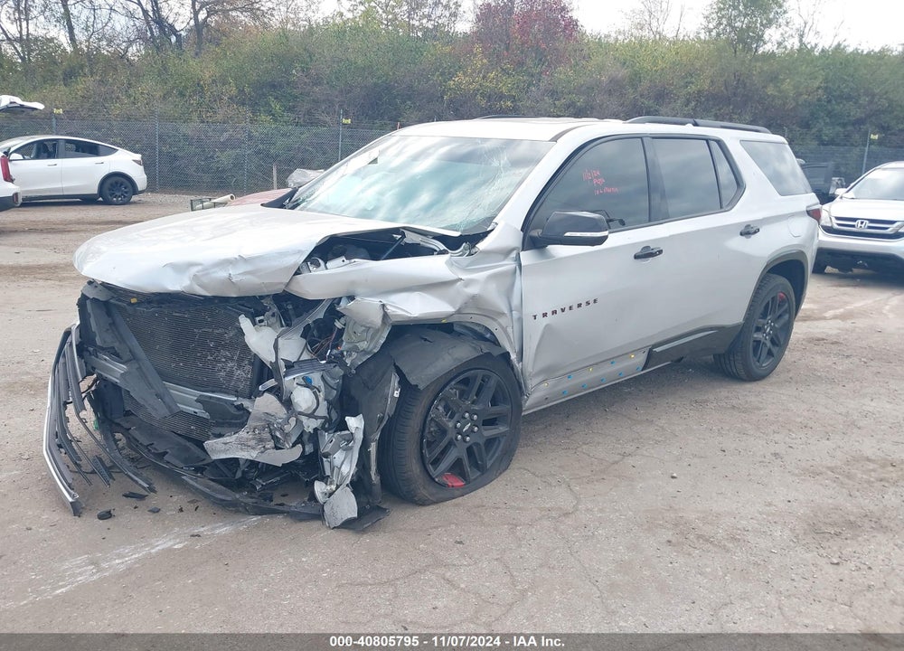 2021 CHEVROLET TRAVERSE AWD PREMIER VIN: 1GNEVKKWXMJ145767