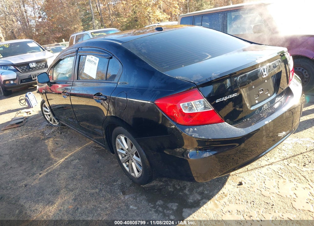 2012 HONDA CIVIC EX-L VIN: 19XFB2F9XCE312151