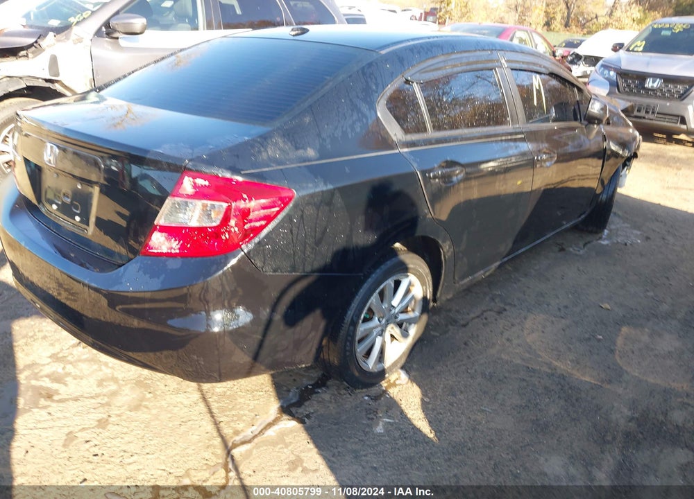 2012 HONDA CIVIC EX-L VIN: 19XFB2F9XCE312151