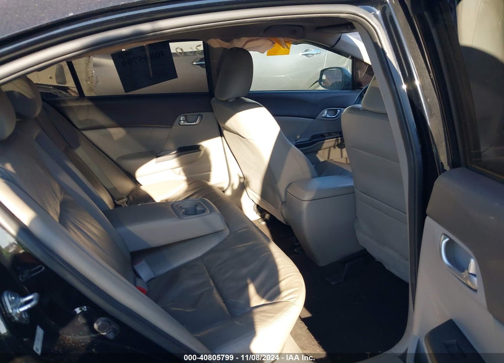 2012 HONDA CIVIC EX-L VIN: 19XFB2F9XCE312151