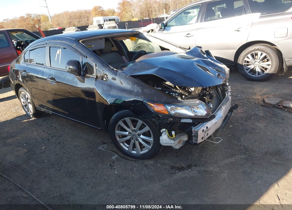 2012 HONDA CIVIC EX-L VIN: 19XFB2F9XCE312151