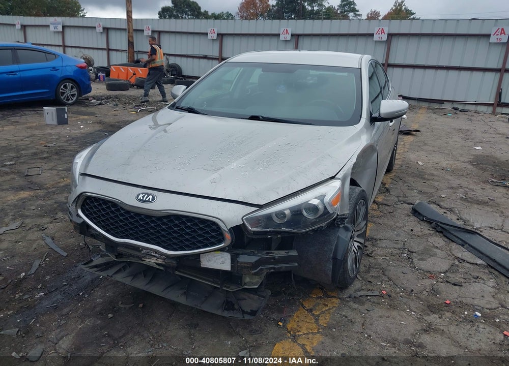 2014 KIA CADENZA PREMIUM VIN: KNALN4D70E5120255