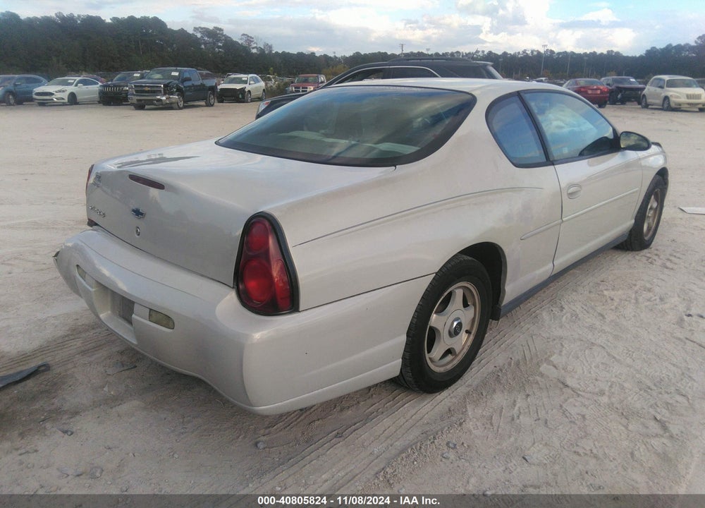 2004 CHEVROLET MONTE CARLO LS VIN: 2G1WW12E249115209