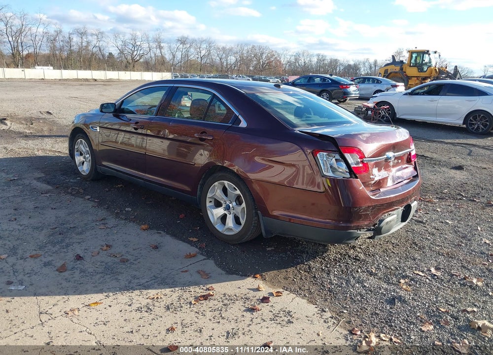 2012 FORD TAURUS SEL VIN: 1FAHP2EW2CG115921