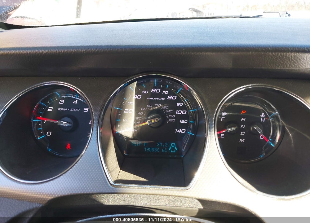2012 FORD TAURUS SEL VIN: 1FAHP2EW2CG115921
