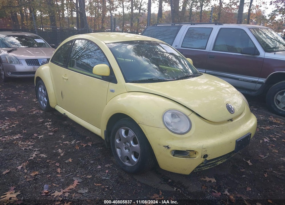 1999 VOLKSWAGEN NEW BEETLE GL VIN: 3VWBC21C5XM423813