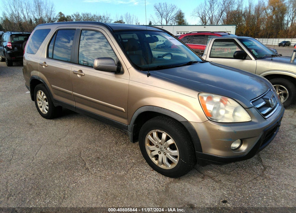 2005 HONDA CR-V SE VIN: JHLRD78915C009340
